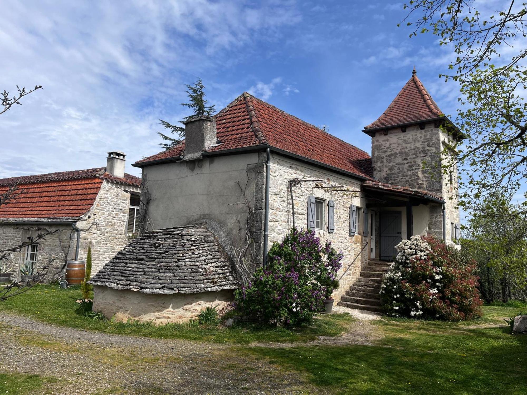 Chambres D'Hotes Pech Blanc Calvignac Экстерьер фото